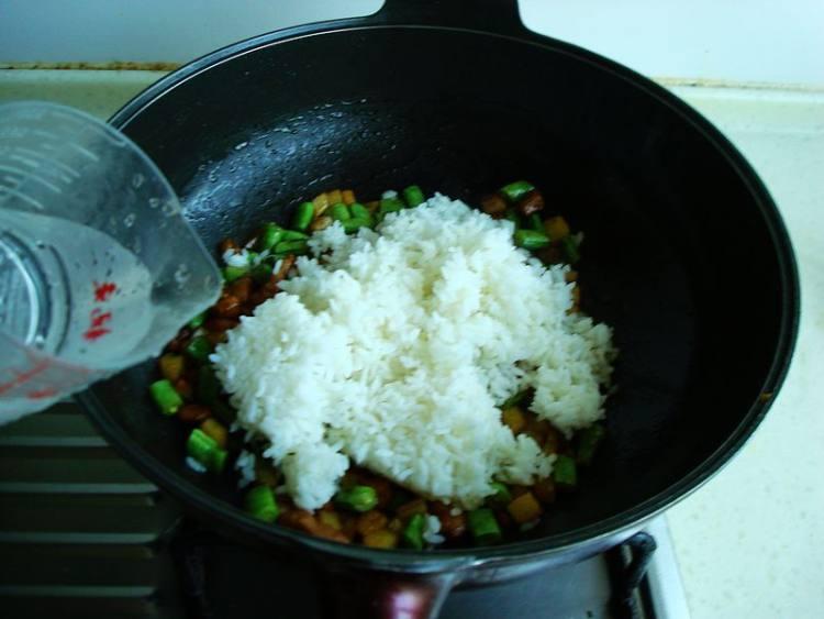 豆角焖饭制作教程