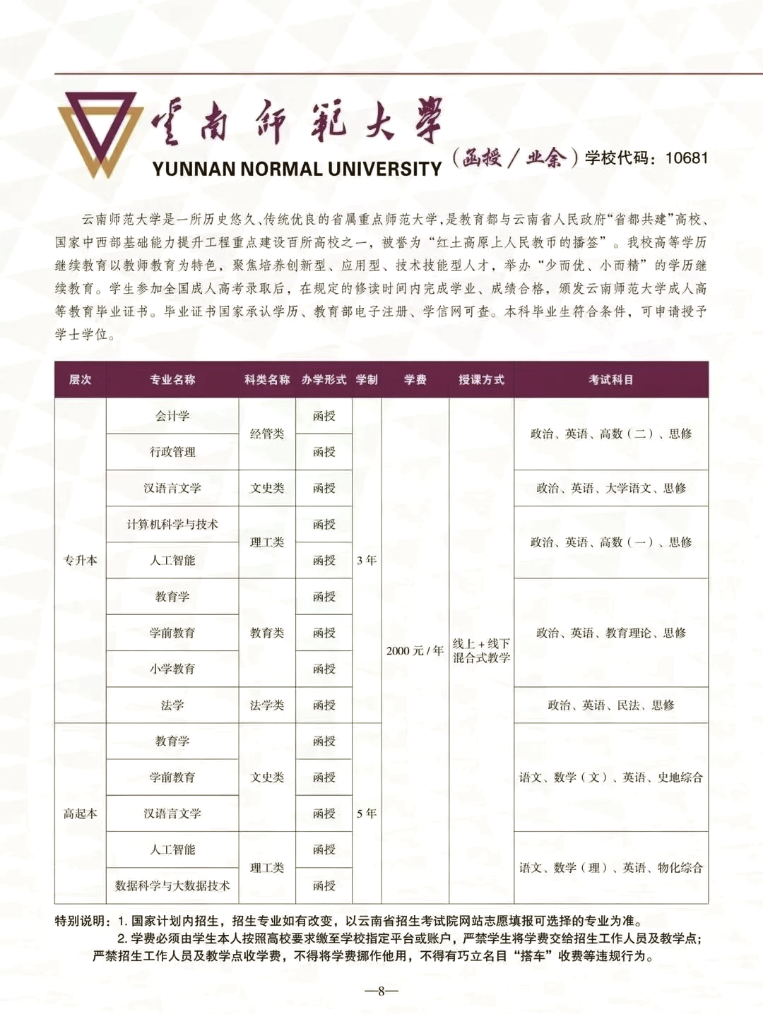 云南师范大学专业深度解析与探讨