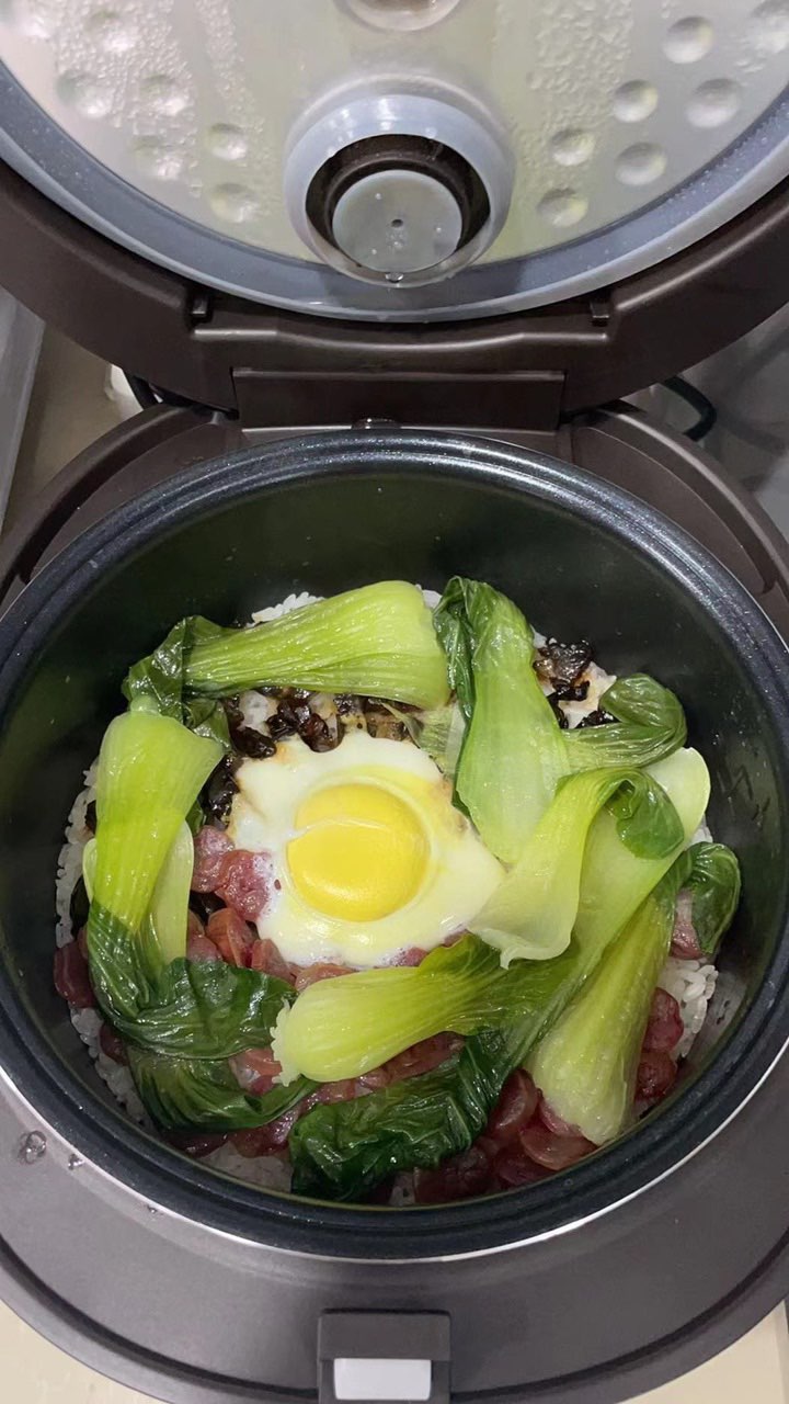 电饭煲香肠菜饭制作指南