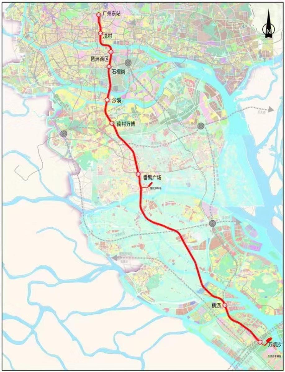 广州地铁最新路线概览