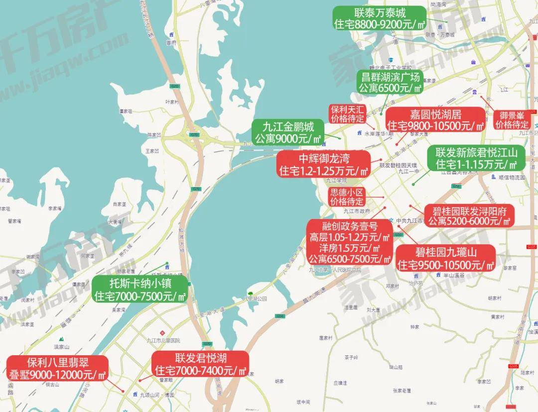 九江最新地图，探索城市新面貌